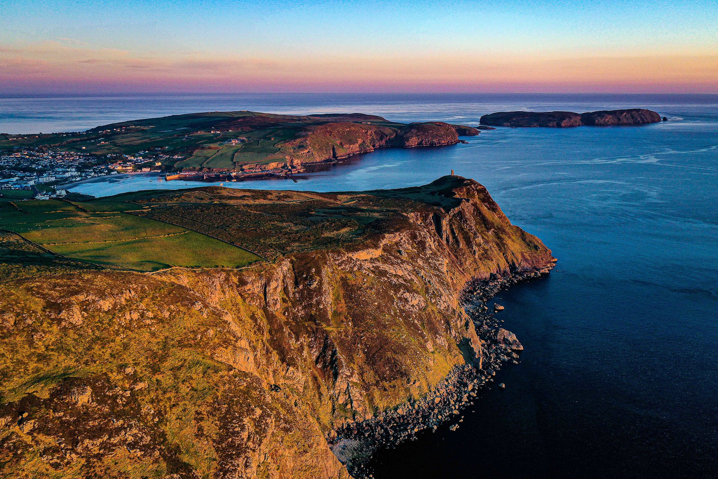 Golden hour over the south