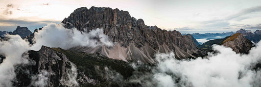 Rifugio Tissi, a morning in the mountains.